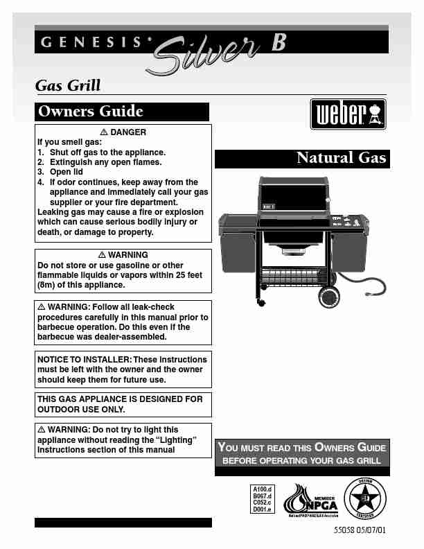 Weber Gas Grill A100 d-page_pdf